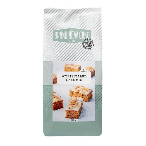 BrandNewCake Worteltaart/Carrot Cake-mix 500g, Hobby en Vrije tijd, Taarten en Cupcakes maken, Nieuw, Verzenden