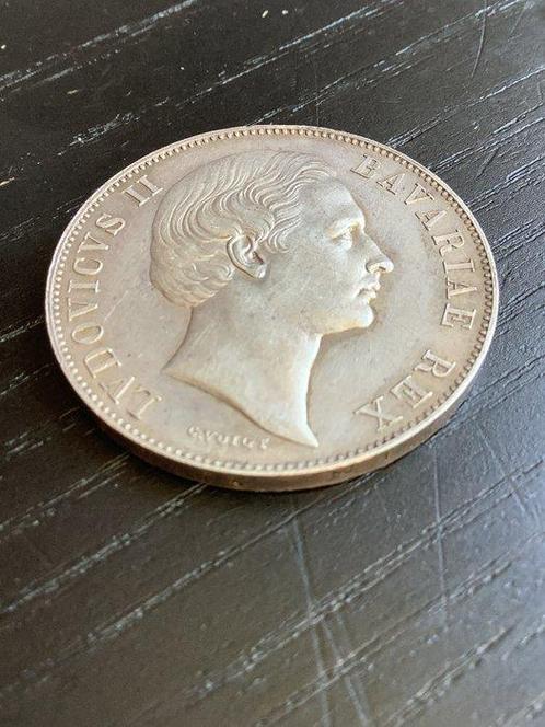Duitsland, Beieren Thaler 1868, Madonnentaler (Zonder, Postzegels en Munten, Munten | Europa | Niet-Euromunten