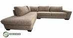 Lichtbruine hoekbank | Comfort & stijl | 6 mnd garantie, Huis en Inrichting, Banken | Bankstellen, Gebruikt, Hoekbank, 300 cm of meer