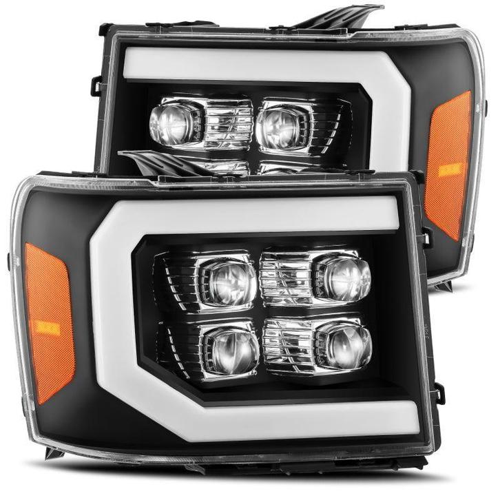AlphaRex 07-13 GMC 1500HD NOVA LED Proj Headlights Plank -, Auto-onderdelen, Verlichting, Ophalen of Verzenden