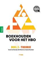 9789024427833 Boekhouden voor het hbo 2 Theorie, Boeken, Schoolboeken, Verzenden, Zo goed als nieuw, Gerard van Heeswijk