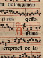 Monaci - Pentagramma,Antifonario, Corale, Canto Gregoriano,