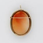 Hanger - 8 karaat Geel goud - Camee, Sieraden, Tassen en Uiterlijk, Antieke sieraden