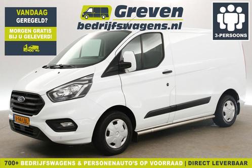 Ford Transit Custom 280 2.0 TDCI L1H1 Limited, Auto's, Bestelauto's, Onderhoudsboekje, Lease, Handgeschakeld, Wit, Ford, Financial lease