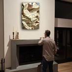 AVA Design - Golden Waves Premium design, Antiek en Kunst, Kunst | Designobjecten