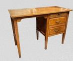 Bureau - Hout - Bureau met dubbele lade en archiefkast