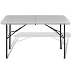 Klaptafel voor buiten 122 cm HDPE wit (Kamperen)