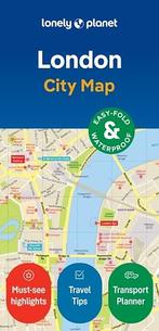Stadsplattegrond Londen City Map | Lonely Planet, Boeken, Atlassen en Landkaarten, Nieuw, Verzenden