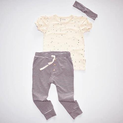 Little Indians Pants Purple Stripe - Joggingbroek -, Kinderen en Baby's, Kinderkleding | Overige, Zo goed als nieuw, Ophalen of Verzenden