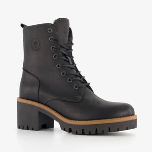 Fashion twoday leren dames veterboots