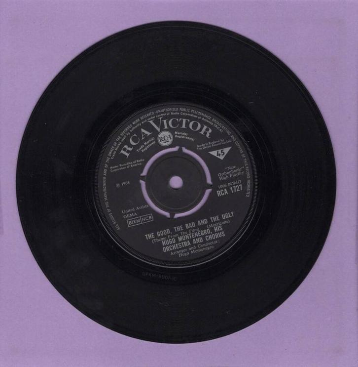 Hugo Montenegro – The Good, The Bad And The Ugly / Theres G, Cd's en Dvd's, Vinyl Singles, Ophalen of Verzenden