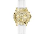 Guess Majesty GW0772L3 - Polshorloge - Siliconen - Wit - Ø, Verzenden, Zo goed als nieuw, Guess