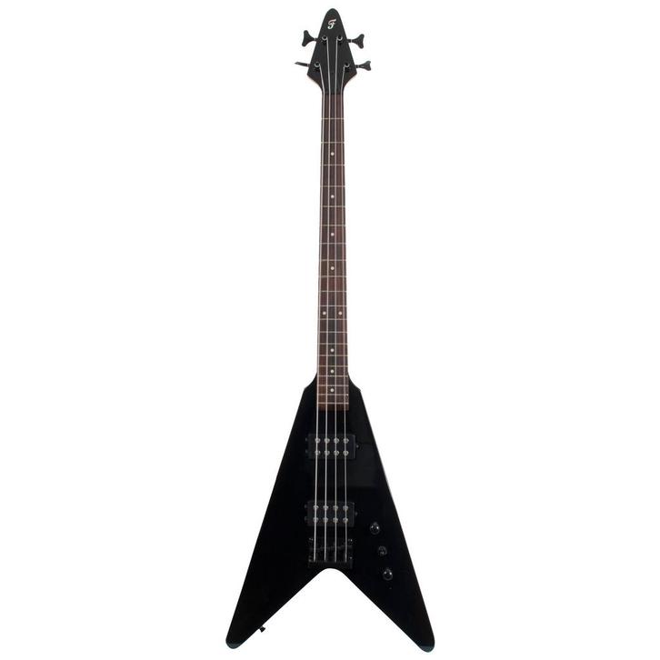 Fazley Vintage Series FFVB618 Black elektrische basgitaar, Muziek en Instrumenten, Snaarinstrumenten | Gitaren | Bas, Verzenden