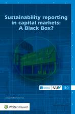 Sustainability reporting in capital markets: A Black Box?, Boeken, Studieboeken en Cursussen, Nieuw, Verzenden