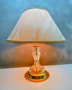 EGLASS - Tafellamp - Sensationele Regency Lamp - Messing,, Antiek en Kunst