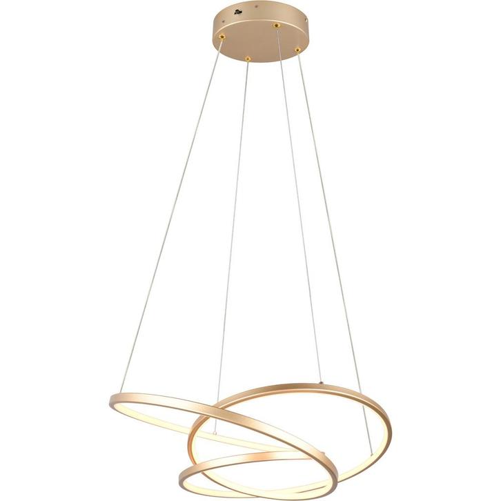 LED Hanglamp - Trion Alvin - 34W - Aanpasbare Kleur -, Huis en Inrichting, Lampen | Hanglampen, Nieuw, Metaal, Ophalen of Verzenden