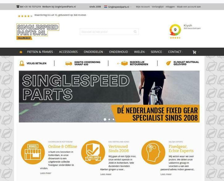 Singlespeedparts.nl // Dé Fixedgear specialist // Fixed Gear, Fietsen en Brommers, Fietsonderdelen, Nieuw, Ophalen of Verzenden