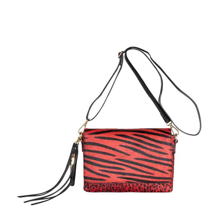 Crossbodytas  Legend Dames ZEBRA/CHEETAH RED, Sieraden, Tassen en Uiterlijk, Tassen | Schoudertassen, Nieuw, Verzenden