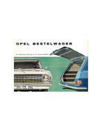 1963 OPEL OLYMPIA SNELBESTELWAGEN BROCHURE NEDERLANDS, Nieuw, Opel, Author
