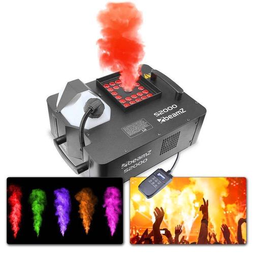 Retourdeal - BeamZ S2000 - 2000W rookmachine met LED, Muziek en Instrumenten, Licht en Laser, Rookmachine, Zo goed als nieuw, Verzenden