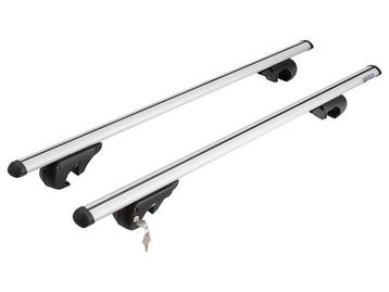Menabo dakdragers aluminium voor OPEN RAILS (130CM!!) beschikbaar voor biedingen