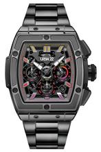 URBN22 Evolve Bold Horizon streetlife chronograaf horloge, Overige merken, Staal, Verzenden, Polshorloge