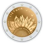 Litouwen 2 Euro Oekraïne 2023 UNC, Postzegels en Munten, Verzenden