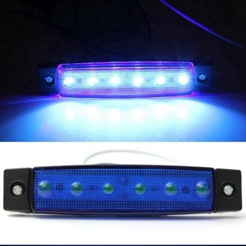LED Contourverlichting 12V / 24V Blauw, Auto-onderdelen, Vrachtwagen-onderdelen, Ophalen of Verzenden