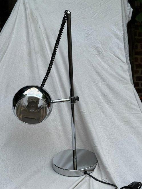 Bureaulamp - chroom, Antiek en Kunst, Antiek | Lampen