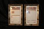 Frame ,s (2) - Zilver - 1950-1960 - Zilveren Canon borden