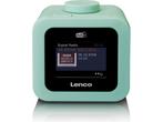 Lenco CR-620GN - Wekkerradio met DAB - Alarmfunctie - Groen, Verzenden, Zo goed als nieuw
