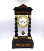 Portico klok - Hout, Brons, Messing - 1850-1900, Antiek en Kunst, Antiek | Klokken