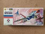 Hasegawa JS-121 Thunderbird Super Sabre 1:72, Hobby en Vrije tijd, Modelbouw | Vliegtuigen en Helikopters, Verzenden, Nieuw, Hasegawa