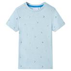 vidaXL Kindershirt 104 lichtblauw, Kinderen en Baby's, Verzenden, Nieuw