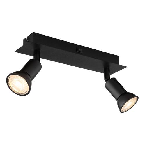 Opbouwspots DREW 2-lichts GU10 25cm, Huis en Inrichting, Lampen | Spots, Led, Nieuw, Plafondspot of Wandspot, Ophalen of Verzenden