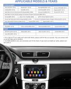 ISUDAR 8 inch Android 10 2 din autoradio voor Golf Passat, Verzenden, Zo goed als nieuw