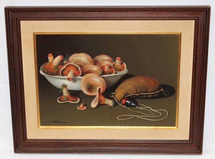 Raúl Martínez Ildeforn (1933-2006) - Bodegón otoñal, Antiek en Kunst, Kunst | Schilderijen | Klassiek