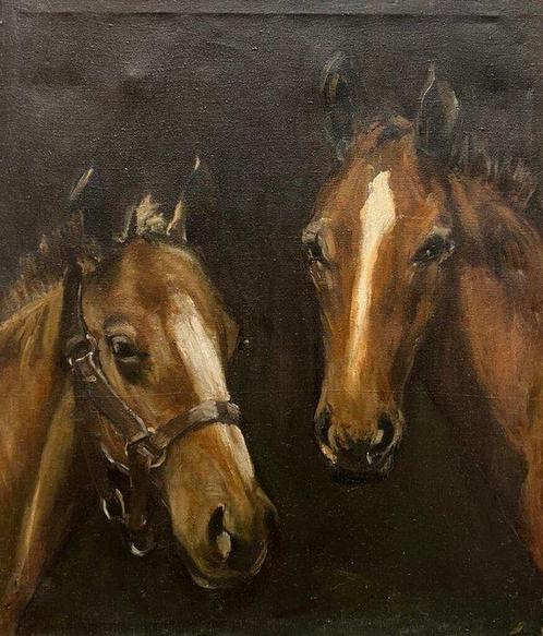 Poolse school (XX) - Kindred Spirits, Antiek en Kunst, Kunst | Schilderijen | Klassiek
