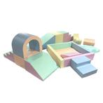 Foam blokken party set XXL | Pastel kleuren (speelblokken), Ophalen of Verzenden, Nieuw