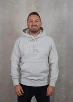 -30% Calvin Klein  Calvin Klein Chenille monologo hoodie  ma, Verzenden, Nieuw, Grijs