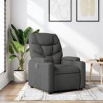 Verstelbare fauteuil donkergrijs - tweedekansje - Relaxen!, Huis en Inrichting, Fauteuils, Ophalen of Verzenden, Nieuw, 125 tot 150 cm