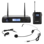 Vonyx WM61B draadloze headset microfoon UHF - 16 kanaals, Muziek en Instrumenten, Microfoons, Nieuw, Verzenden
