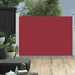 vidaXL Tuinscherm uittrekbaar 100x500 cm rood, Tuin en Terras, Zonneschermen, Verzenden, Nieuw