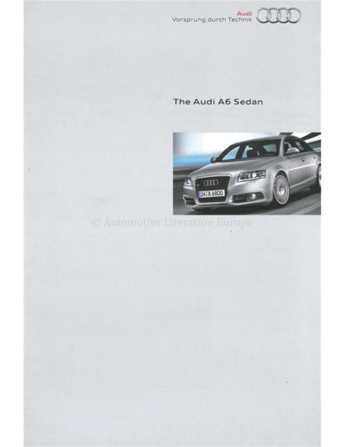 2011 AUDI A6 BROCHURE ENGELS (AU), Boeken, Auto's | Folders en Tijdschriften, Audi