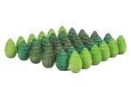 Grapat - Mandala Boompjes (groen) 36st - Grapat, Nieuw