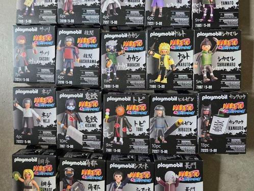 Playmobil - Playmobil 19x figurines Naruto - 2020+ -, Antiek en Kunst, Antiek | Overige Antiek