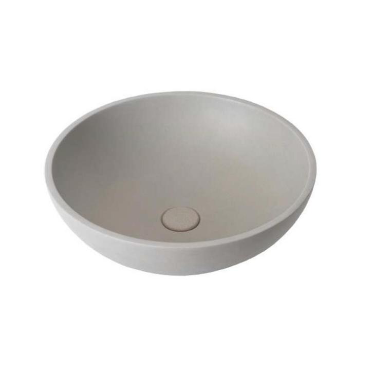Waskom Ideavit Idea.Rex 44x44x14.5 cm Rond Beton Grijs, Doe-het-zelf en Verbouw, Sanitair, Ophalen of Verzenden