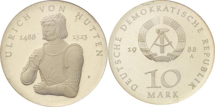 10 Mark 1988 Kurs- en Gedenkmunten, Postzegels en Munten, Munten | Europa | Niet-Euromunten, Verzenden