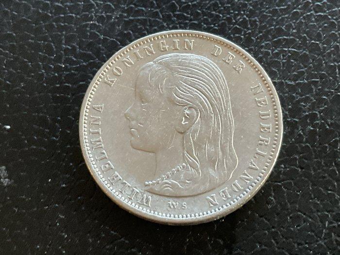 Nederland. Wilhelmina. 1 Gulden 1897 (Zonder Minimumprijs), Postzegels en Munten, Munten | Nederland