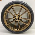 Porsche 992 20/21inch Carrera Classic Goud/Brons met banden, Auto-onderdelen, Banden en Velgen, Ophalen, Gebruikt, Banden en Velgen